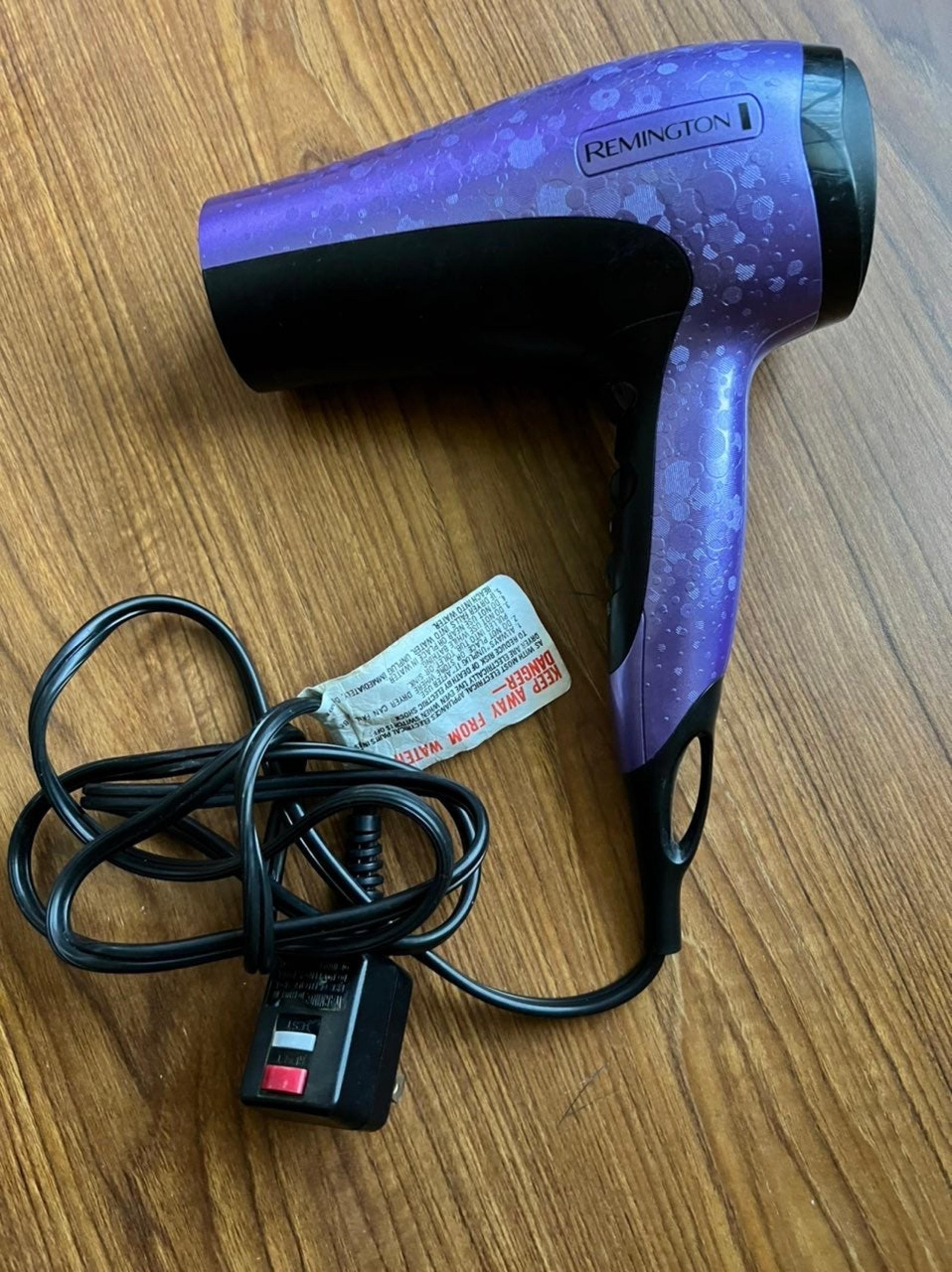 remington purple hair styling tools
