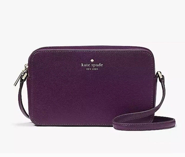 Kate Spade Sienna Crossbody Rip Plum