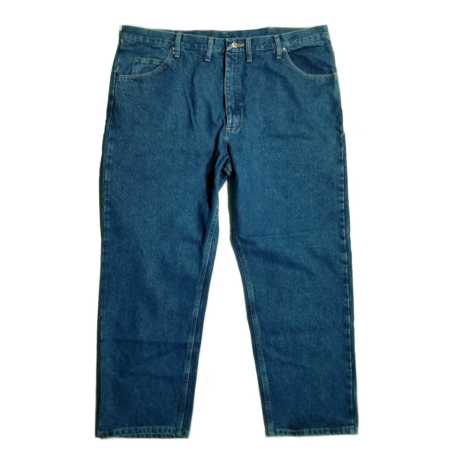 Wrangler Mens Five Star Premium Denim Relaxed Fit Jeans NWT Size 44x30