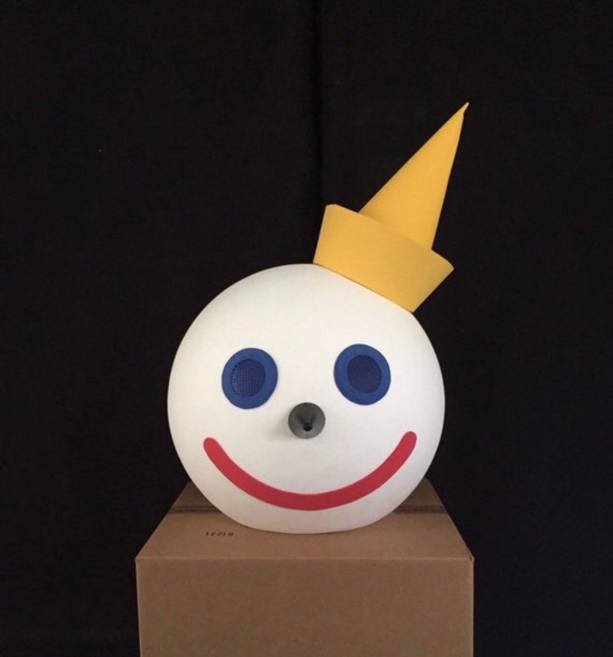 Giant jack in the box head costume