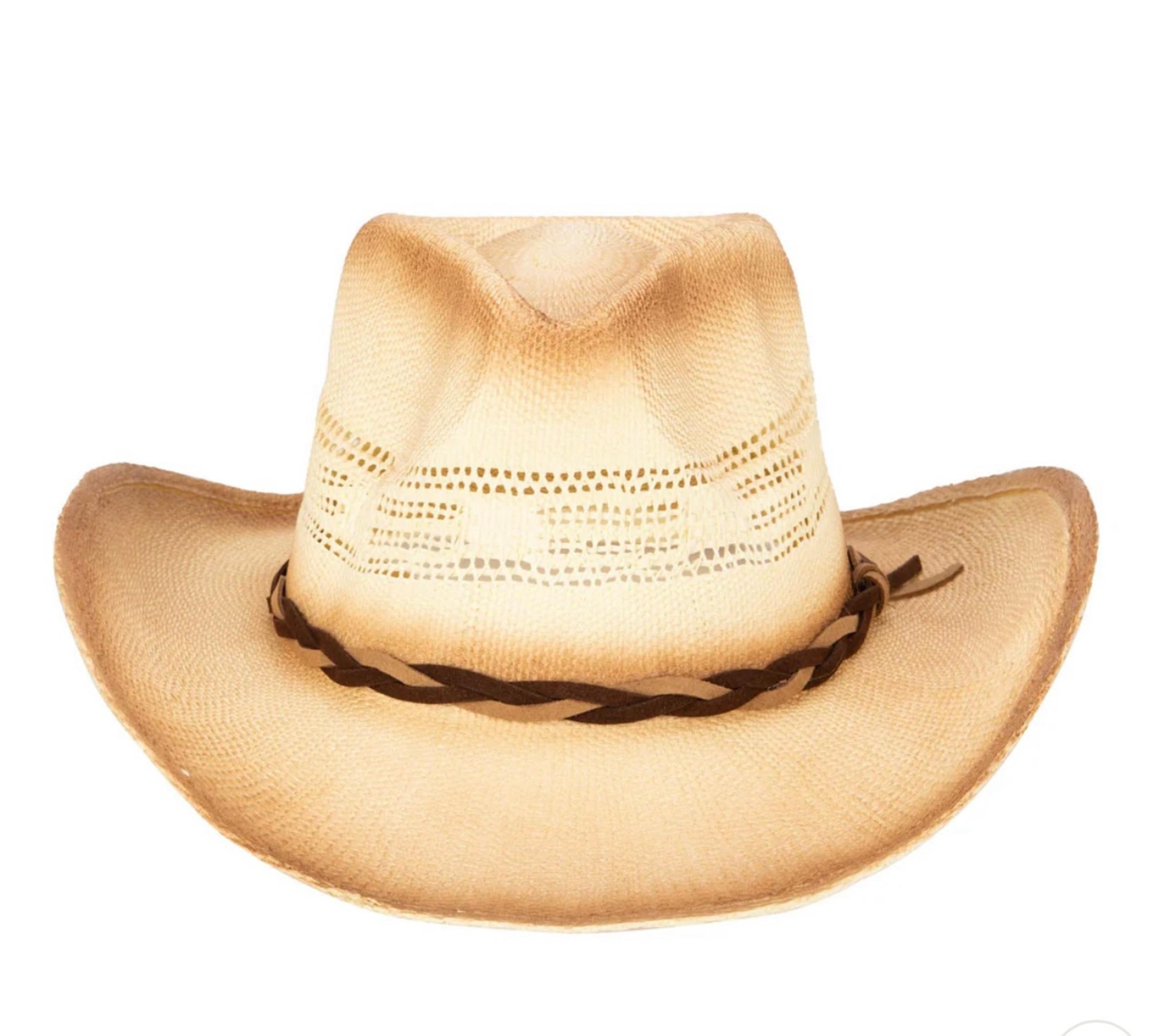 SAN DIEGO HAT COMPANY Down to Earth - Women's Woven
Paper Cowboy hat