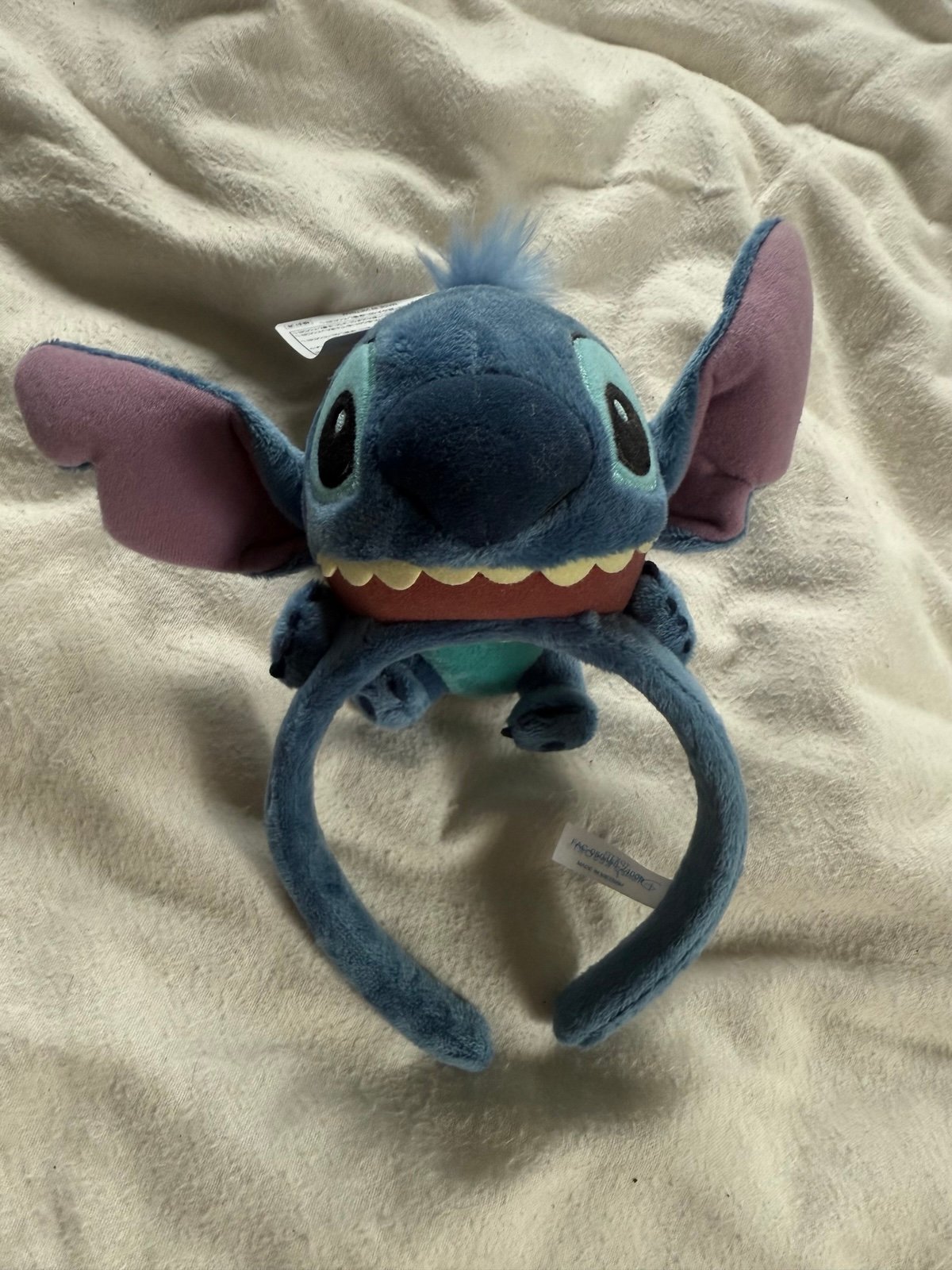 Japan Tokyo Disney Resort Stitch Plush Headband Ears Disney Parks