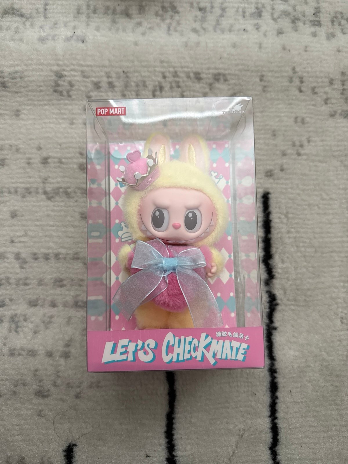 [POPMART] The Monsters Let’s Checkmate Series - Vinyl Plush Hanging Card