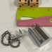Old illegal club zeitgeist larger caged mustard bakelite 9/16 dice 072124bBDZFG