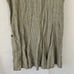 VTG FLAX by Jeanne Engelhart Linen Mini Button Up Sleeveless Striped Dress Sz M