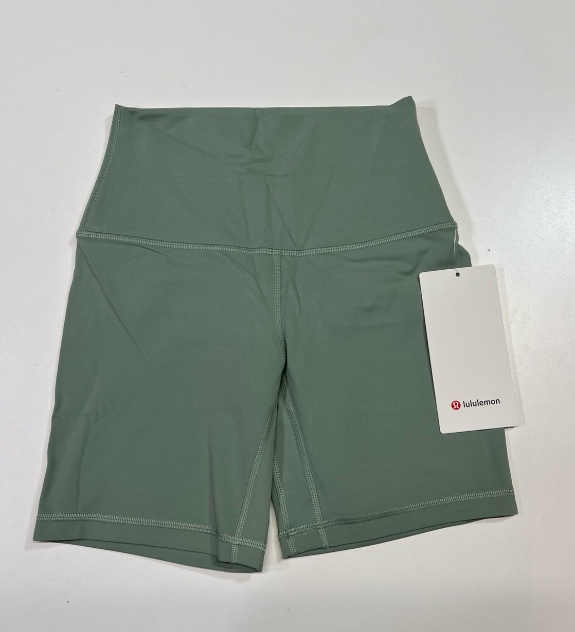 NWT Lululemon Align High Rise Bike Shorts 6” Color: Palm Court Women’s Size 4
