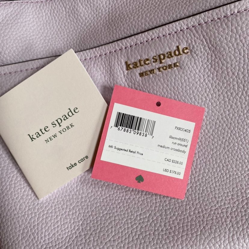 NWT Lilac Kate Spade Crossbody sale Bag