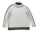 Athleta Transit Colorblock Turtleneck Sweater Merino Wool Blend Pullover Medium