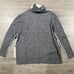 Athleta Transit Colorblock Turtleneck Sweater Merino Wool Blend Pullover Medium