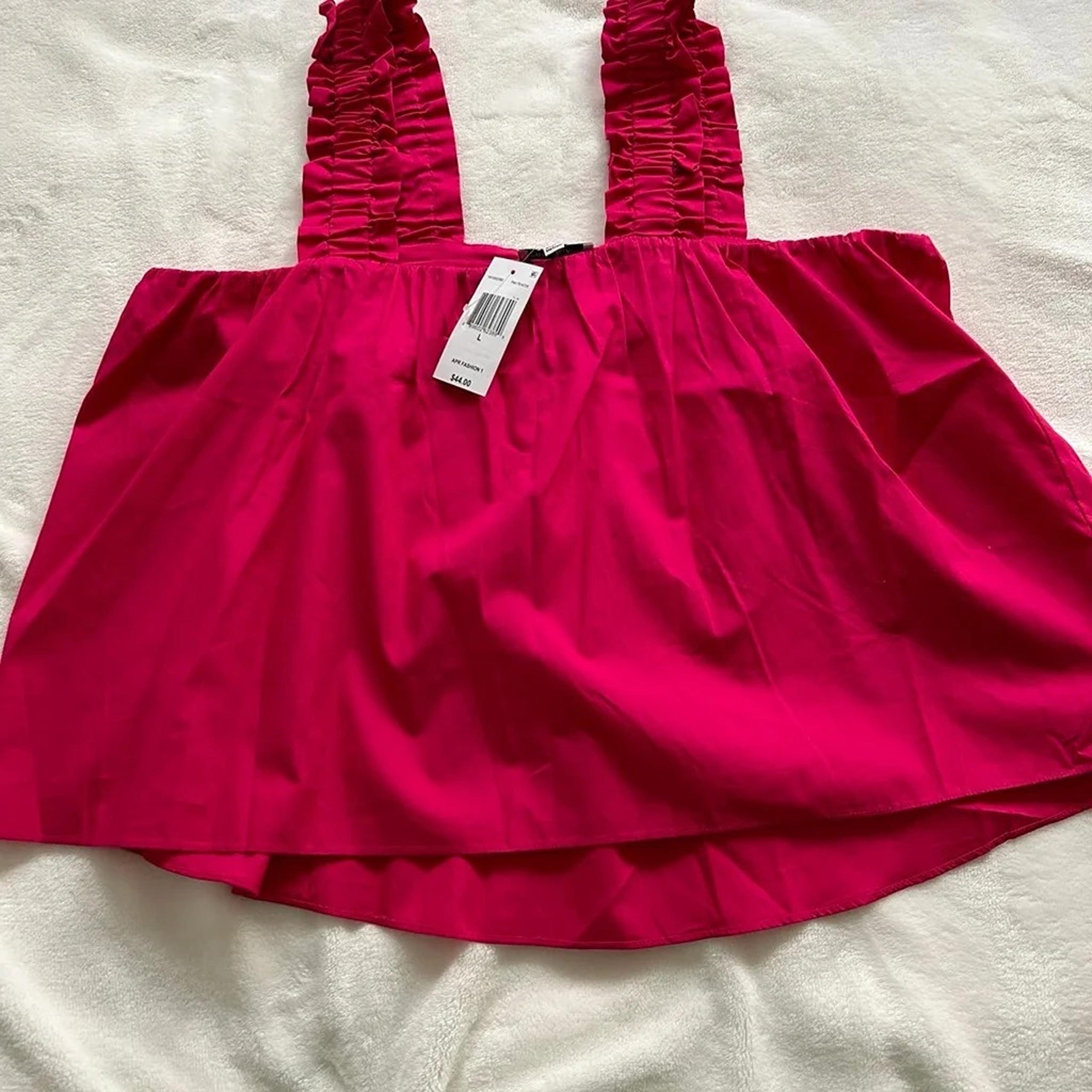 Juniors' Poplin Flowy Top