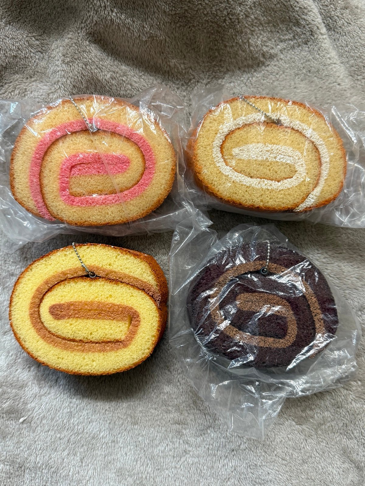 Cakeroll Squishy Set