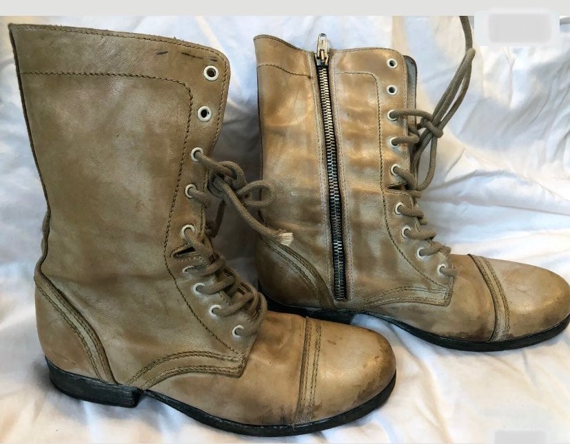 Allsaints Leather Boots - Size 37 (7-7.5