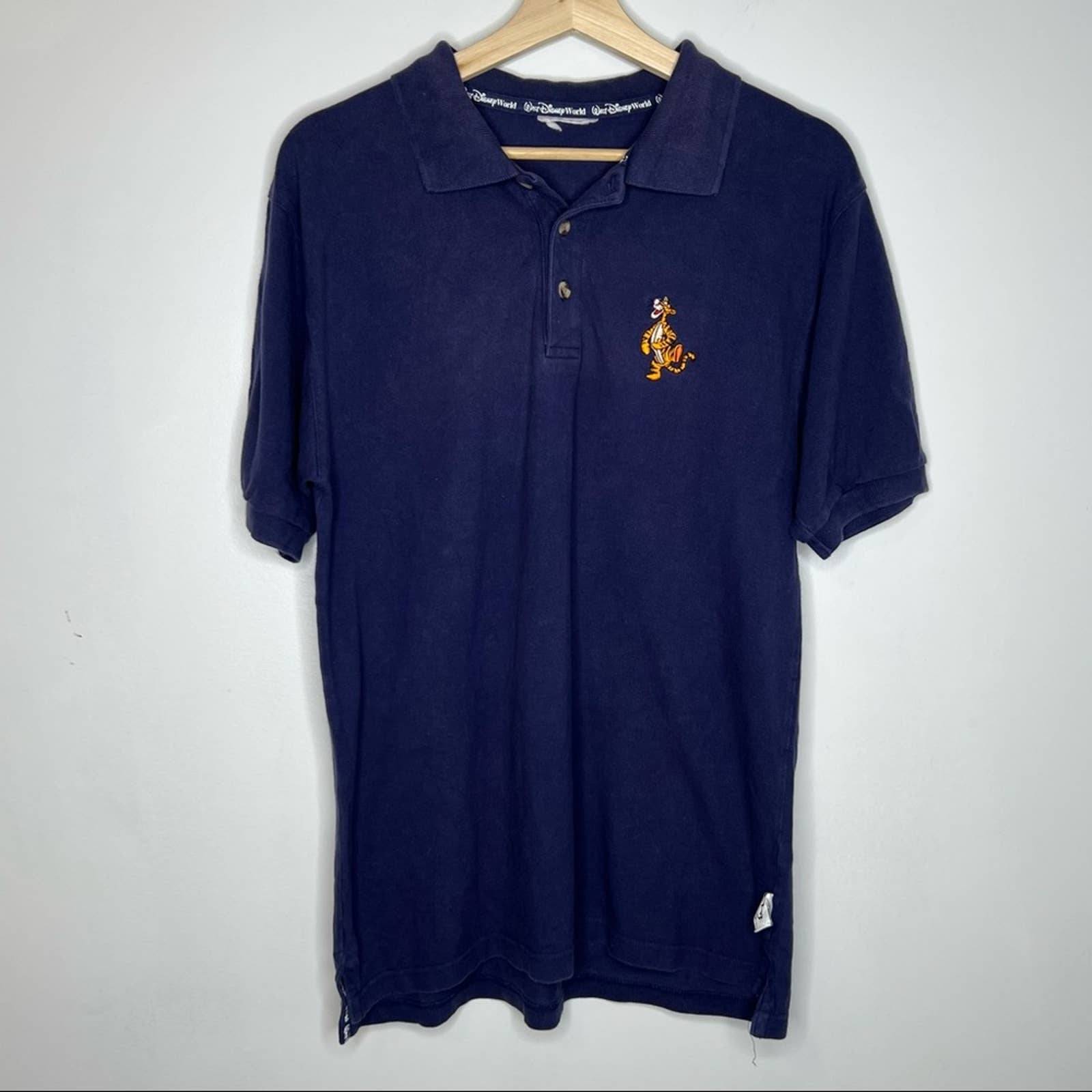 Vintage Disney Winnie the Pooh Tigger embroidered polo shirt