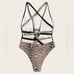 Sexy Leopard Print Wrap Around Monokini