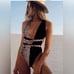 Sexy Leopard Print Wrap Around Monokini
