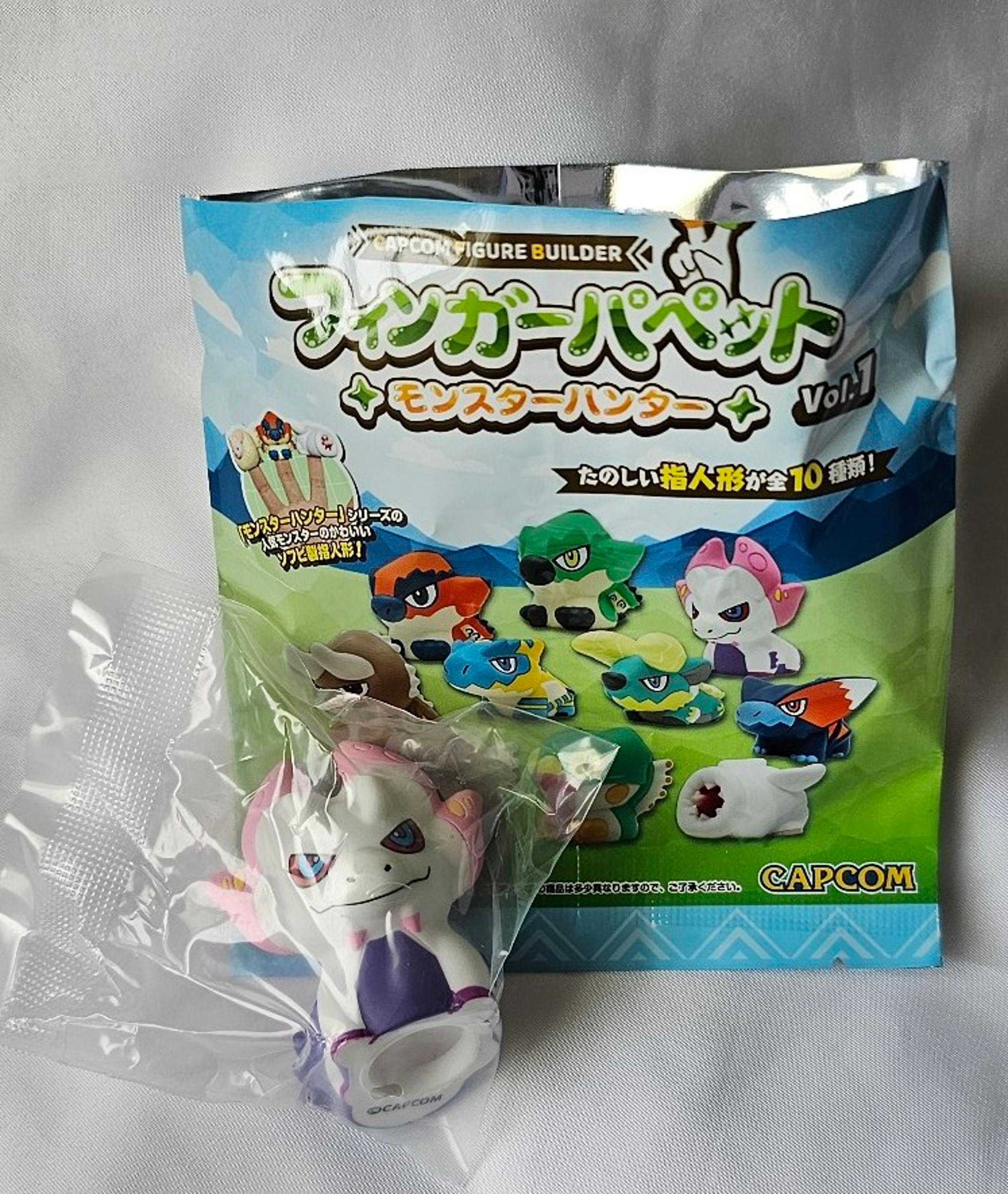 Opened Blind Bag Monster Hunter Finger Puppet Figurine Mizutsune