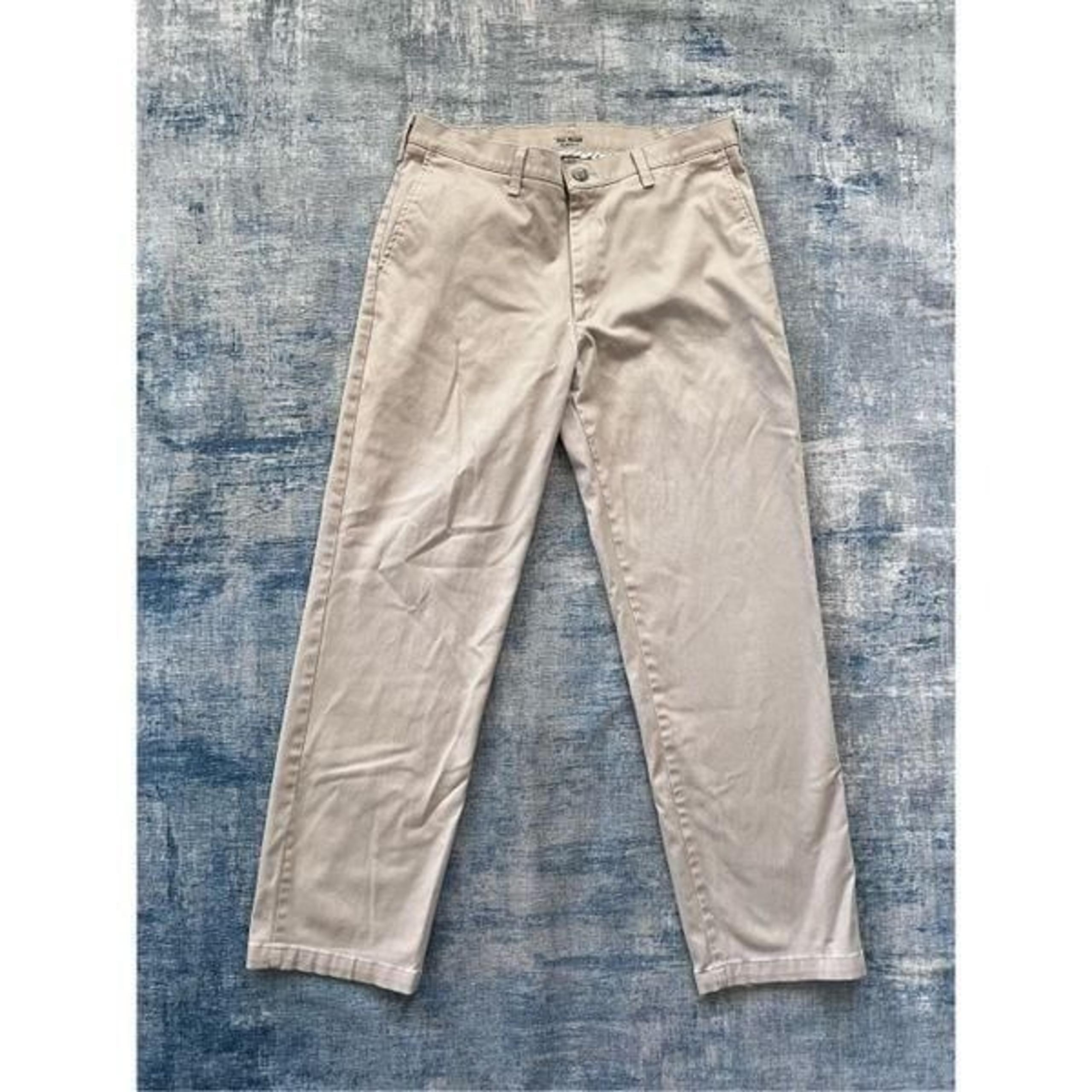 Lee Total Freedom Relaxed Fit Khaki Pants 34 x 30