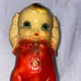 1940's Chalkware Kewpie Doll Bank. 12 tall. See pics for best description.
