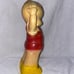 1940's Chalkware Kewpie Doll Bank. 12 tall. See pics for best description.