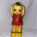 1940's Chalkware Kewpie Doll Bank. 12 tall. See pics for best description.