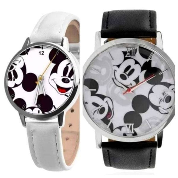 Disney Mickey Mouse & Minnie His & Hers Watch Set