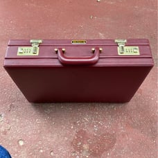 Burgundy Briefcase