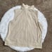 Weekends by Chico’s Vest Full Zip Lightweight Tan Gold Mesh Women Large Chicos 2
