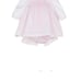 Luli & Me Pink Boho Smocked Dress