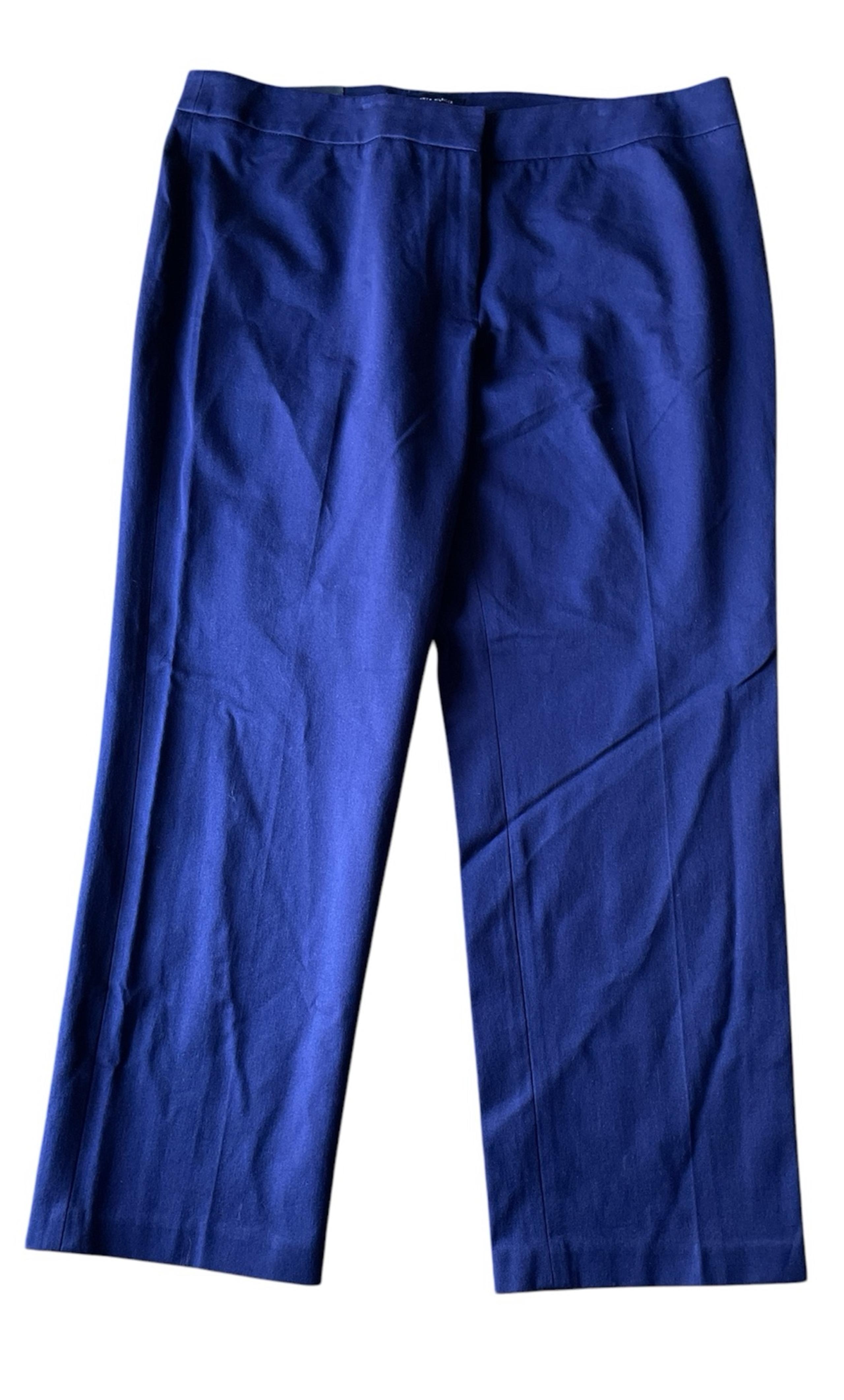 Tommy Hilfiger-Ashby Ankle-Women’s Navy Pants-Size 16-NEW