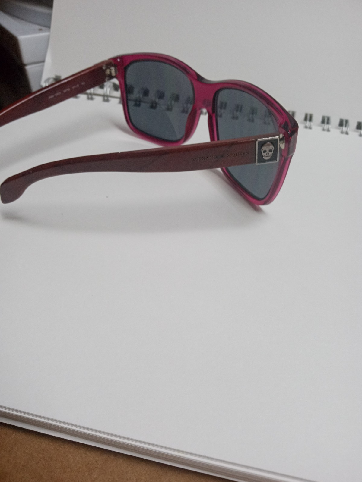 Alexander McQueen sunglasses with case