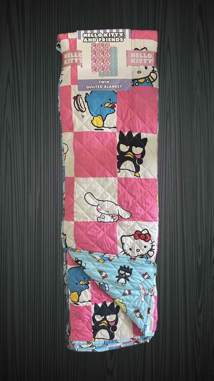 Hello Kitty And Friends Full/Queen Quilted Blanket