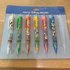 Extremely Rare Tokyo Disney Resort Mechanical Pencil 6-Piece Set
