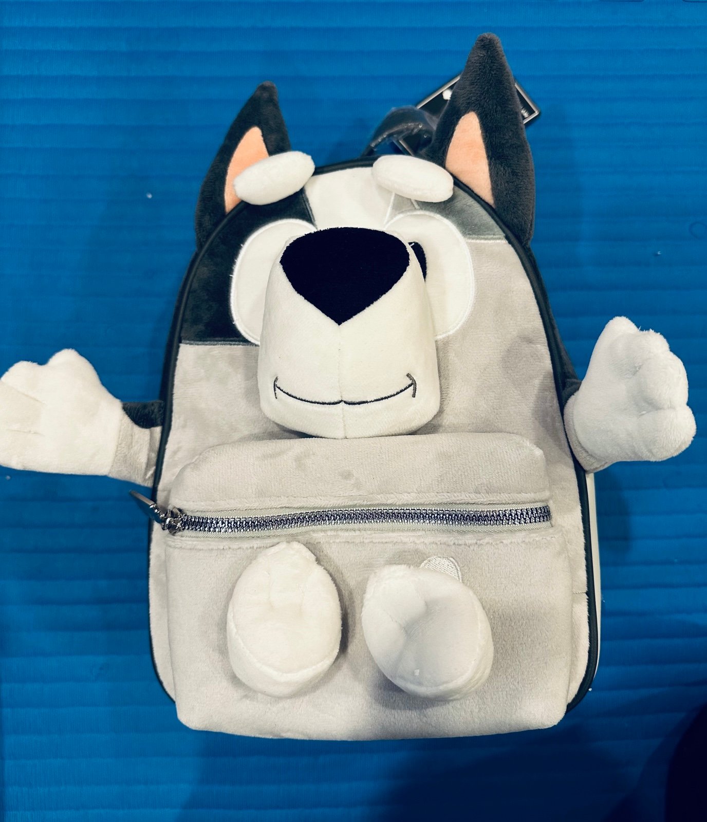 Her Universe Bluey Muffin Plush Figural Mini Backpack - NWTs