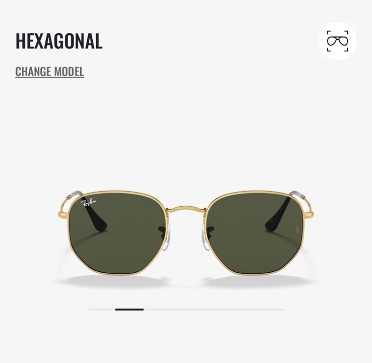 Ray Ban Hexagonal Sunglasses