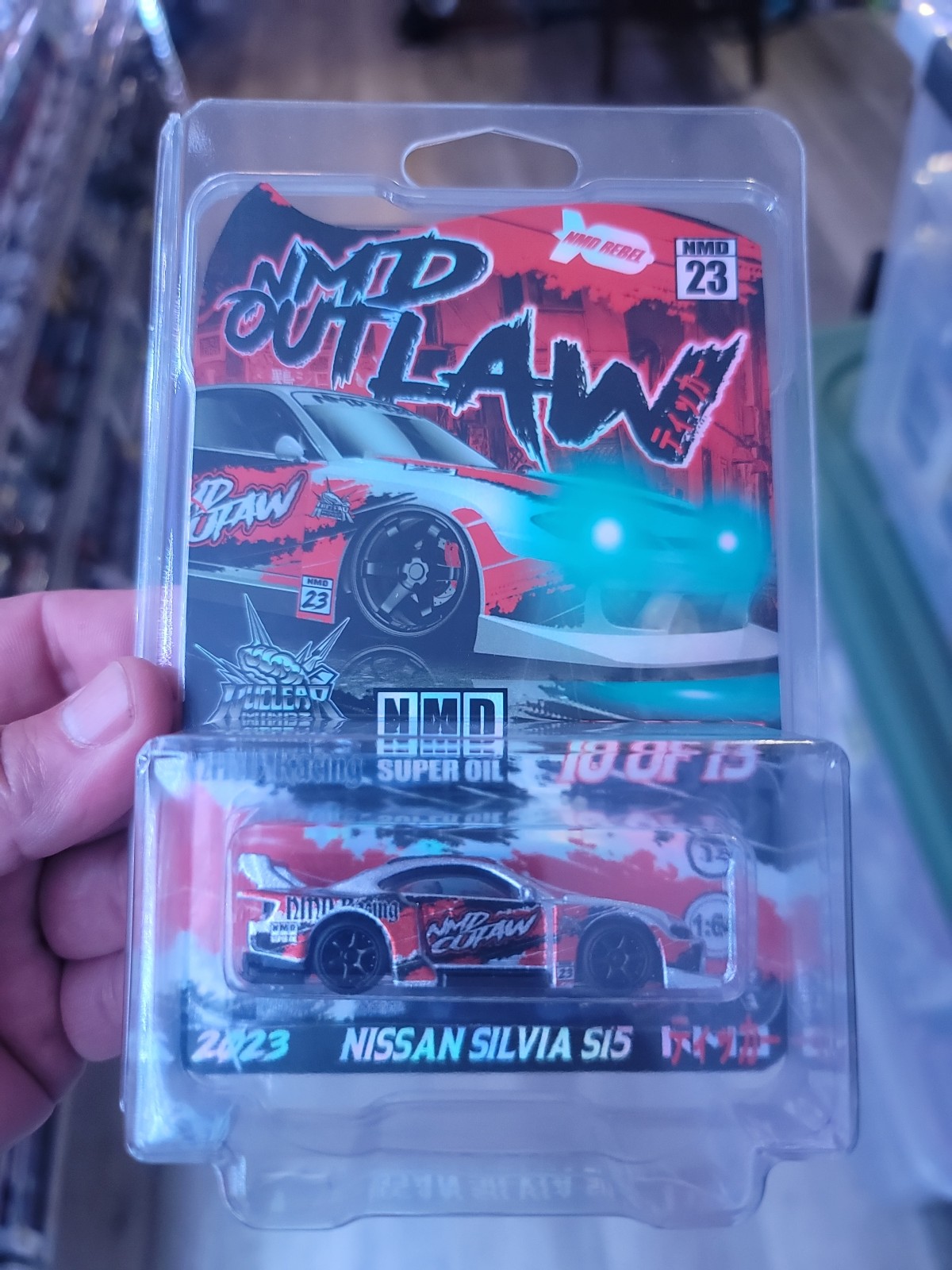 Hot Wheels Nuclear mindz 23rd collectors nationals nissan silvia