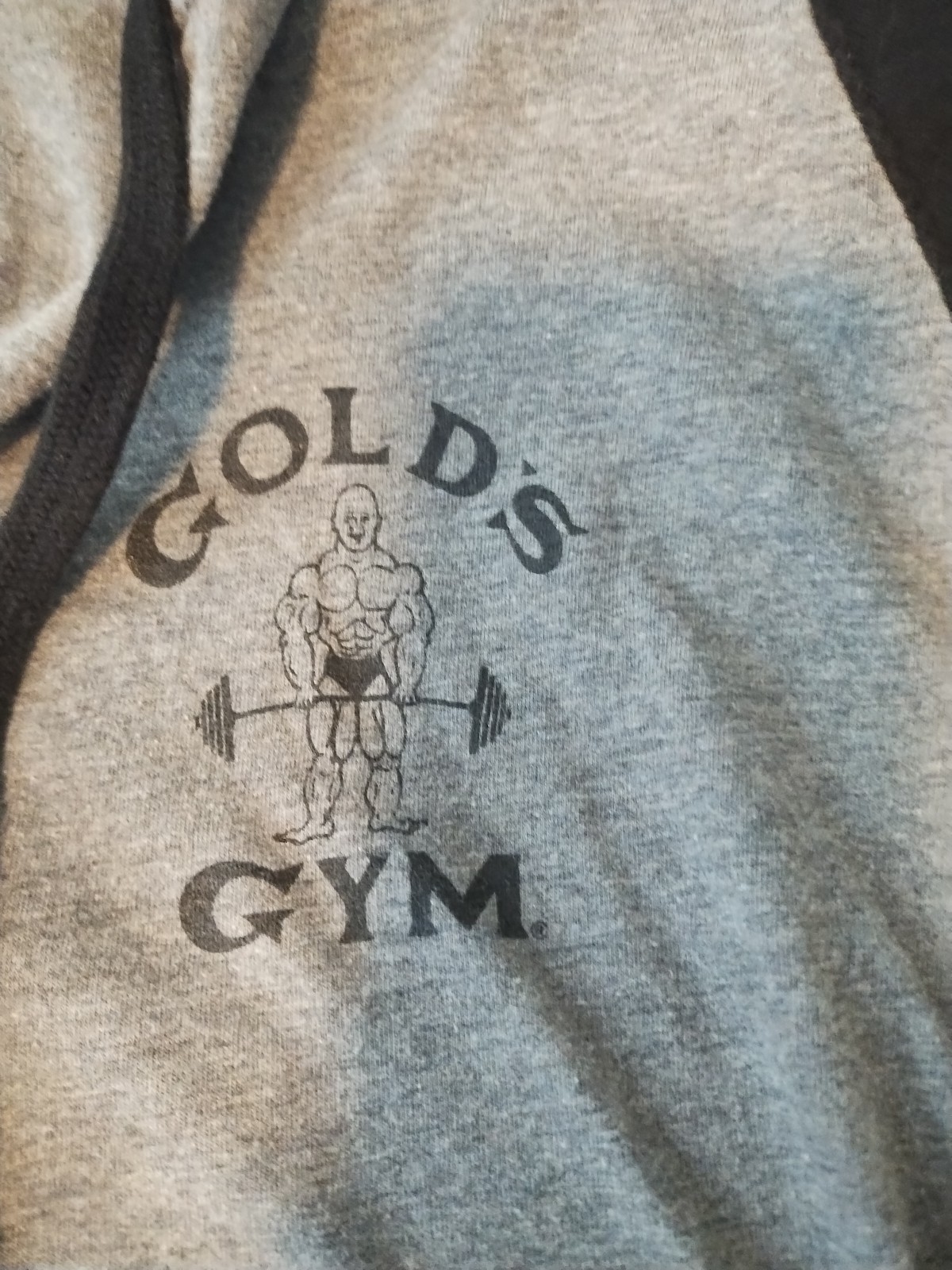 Vintage Gold's Gym Hoodie