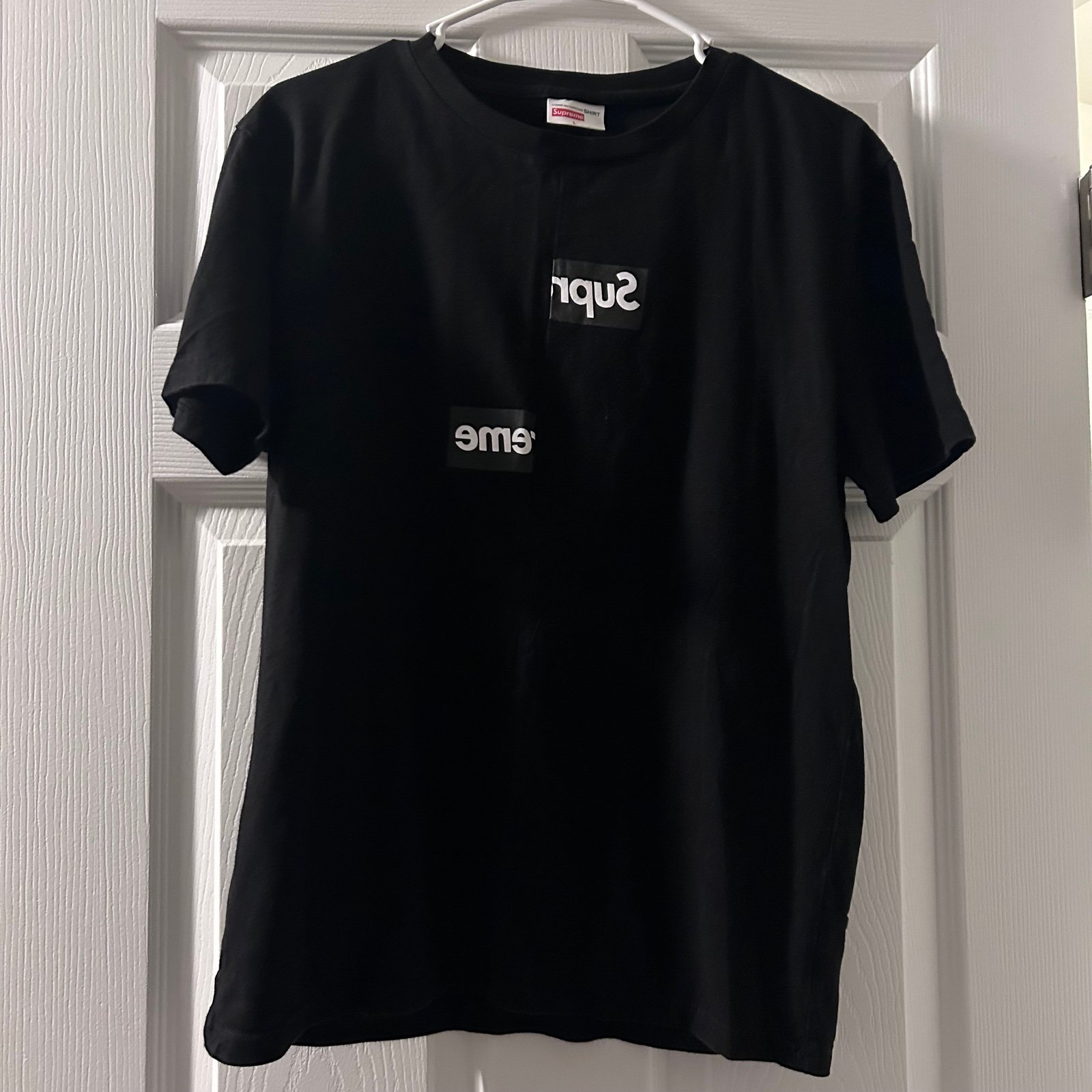 Tシャツ・カットソー Supreme Comme des Garcons SHIRT Split Box Logo Tee Supreme Comme Des Garcons Shirt Split Box Logo Tee | Urban
