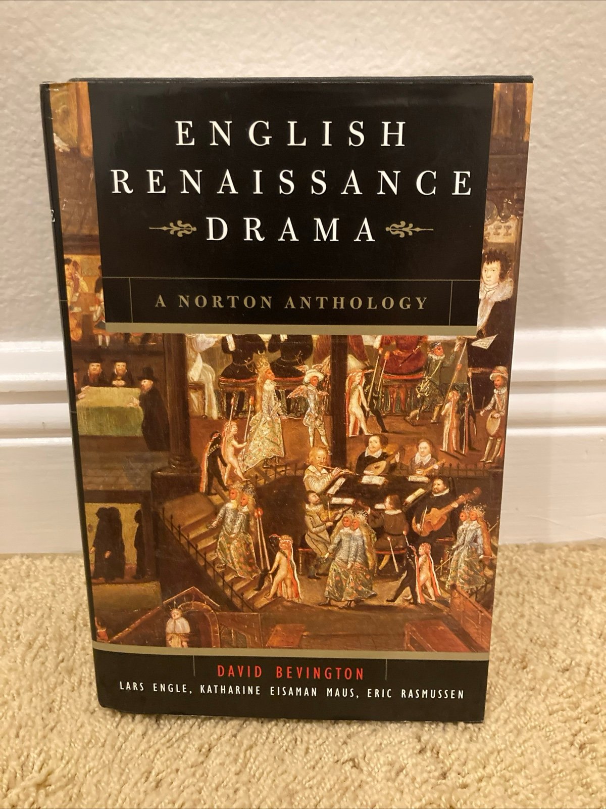 English Renaissance Drama: A Norton Anthology by Rasmussen, Eric Hardback Book