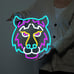 Tiger Head Neon Sign Dimmable Tiger Neon Signs for Wall Decor (14.1 * 12.9in)