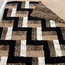 Minky timeless blanket