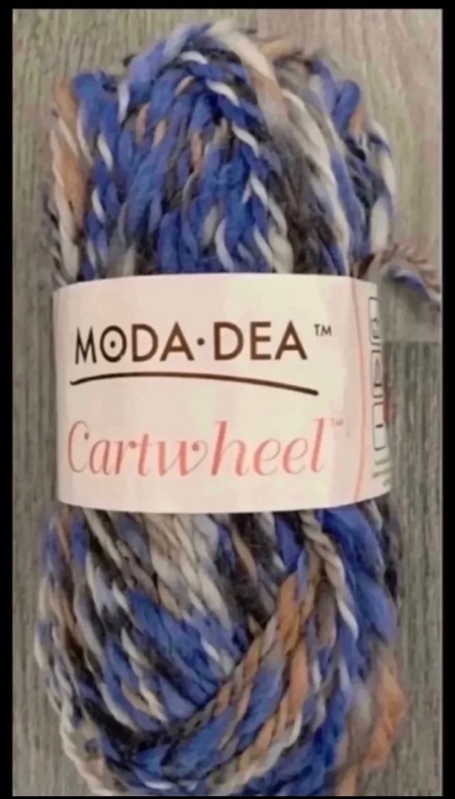 Moda Dea Cartwheel Yarn- Hazey - 6 Skeins -6 more skeins available hi