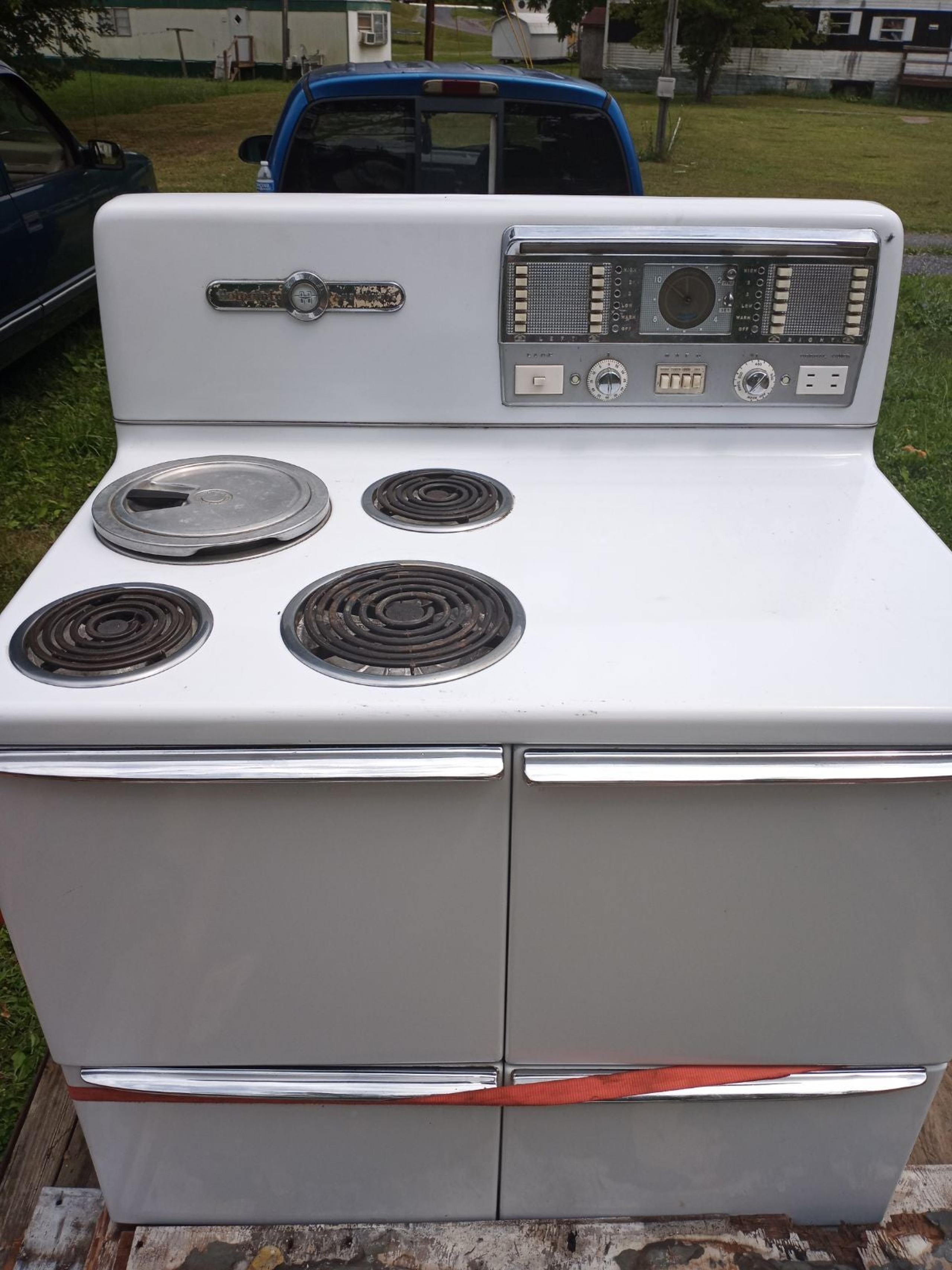Automatic electric range