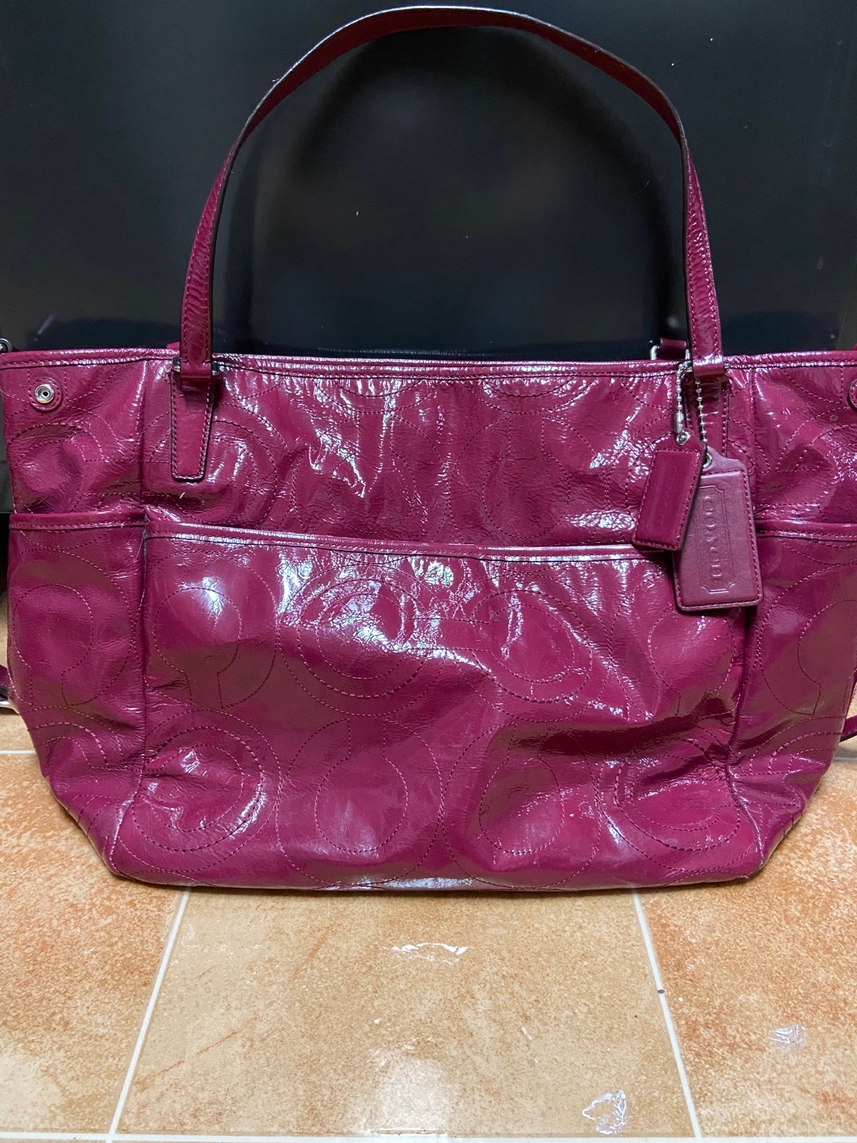 Coach diaper bag