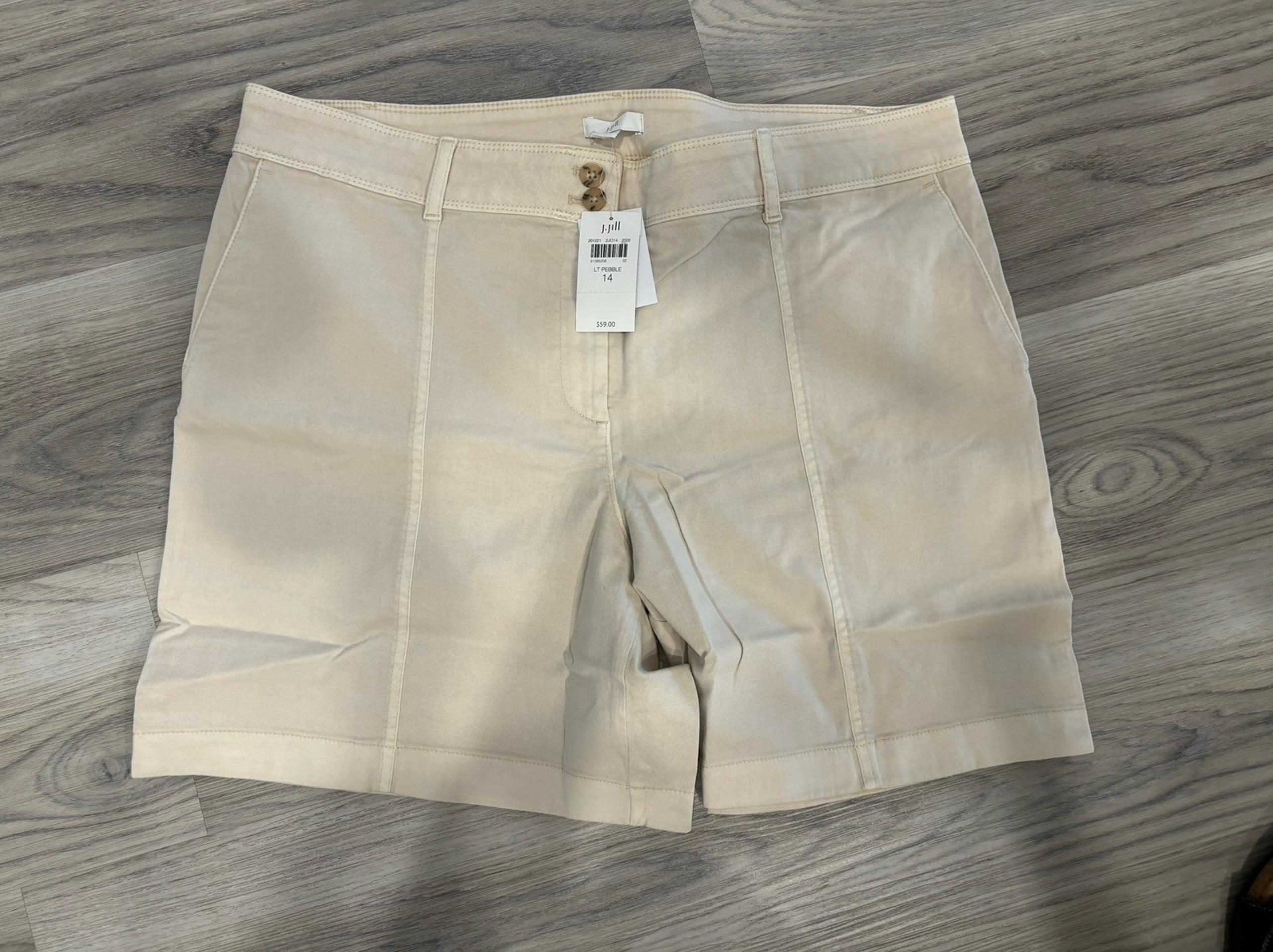 J.Jill women’s khaki shorts 14 New
