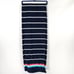 NWT LACOSTE CROC LOGO BEACH TOWEL Navy Striped 100% COTTON 36” x 72”