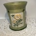 Yankee Candle ceramic wax warmer floral botanical garden cottage shabby chic