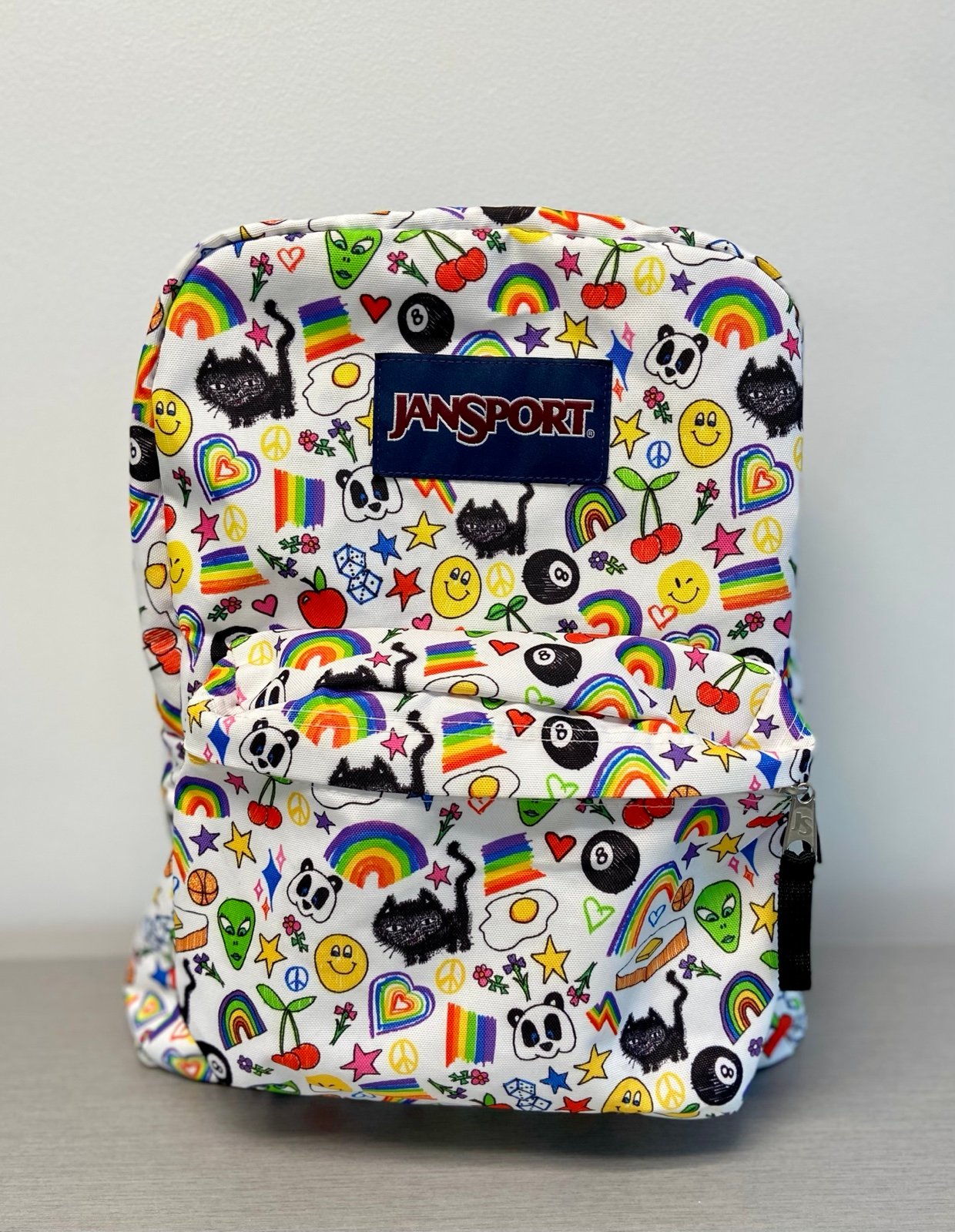 Jansport SUPERBREAK OVER THE RAINBOW Backpack School Bag