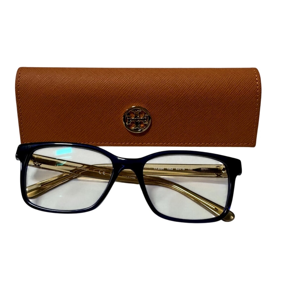 TORY BURCH TY2064 1562 Navy Pinot Demo Lens 52 mm Women's Eyeglasses NEW #004