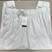 Nike White Jogger Pant UPF 40+ Dri-Fit Victory Gingham Golf Photon Dust Women XL