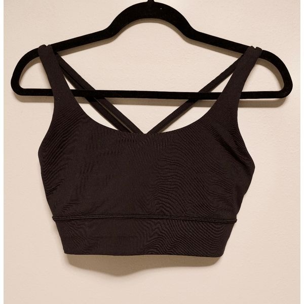 Lululemon Energy Bra Longline - Black - Size 10